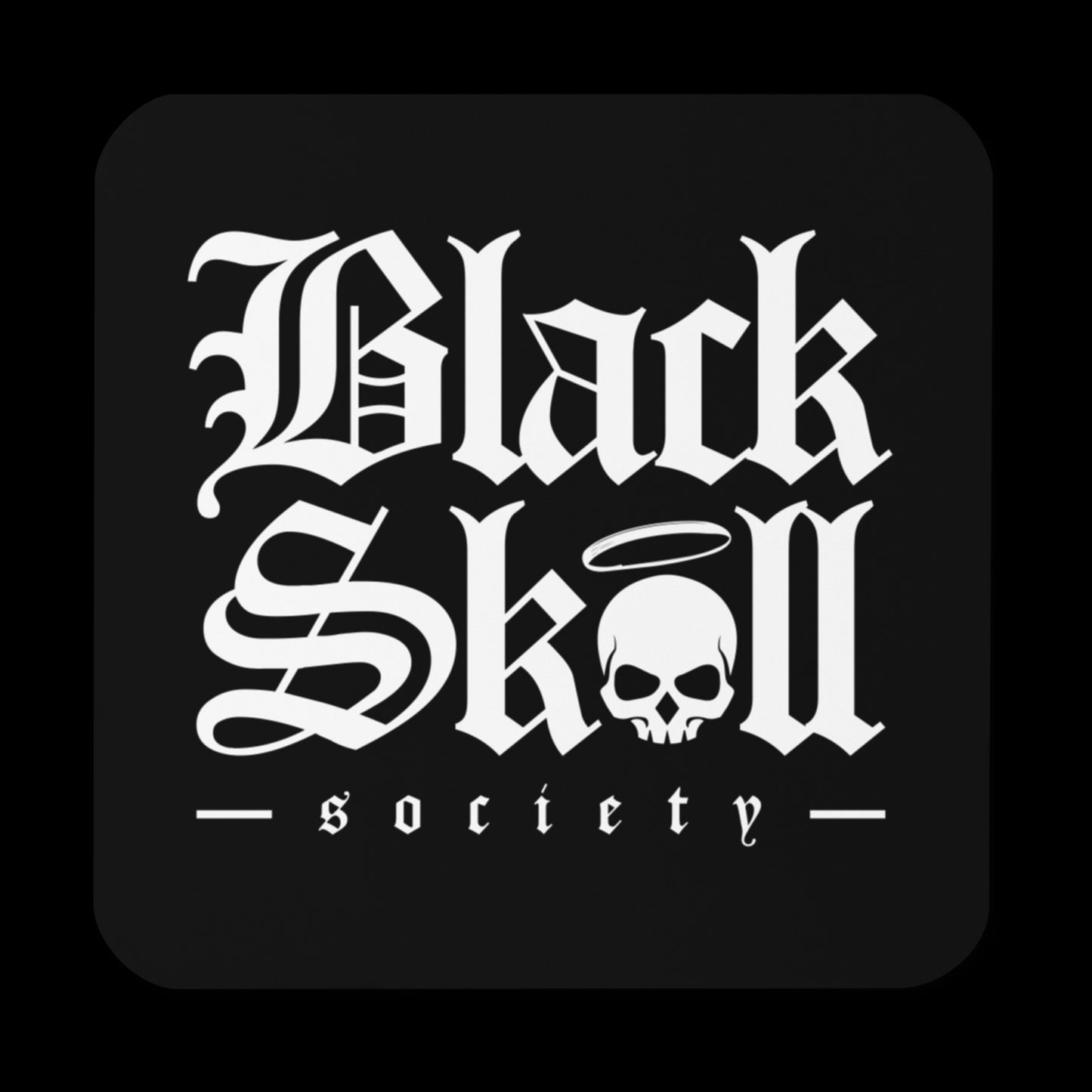Black Skull Coaster