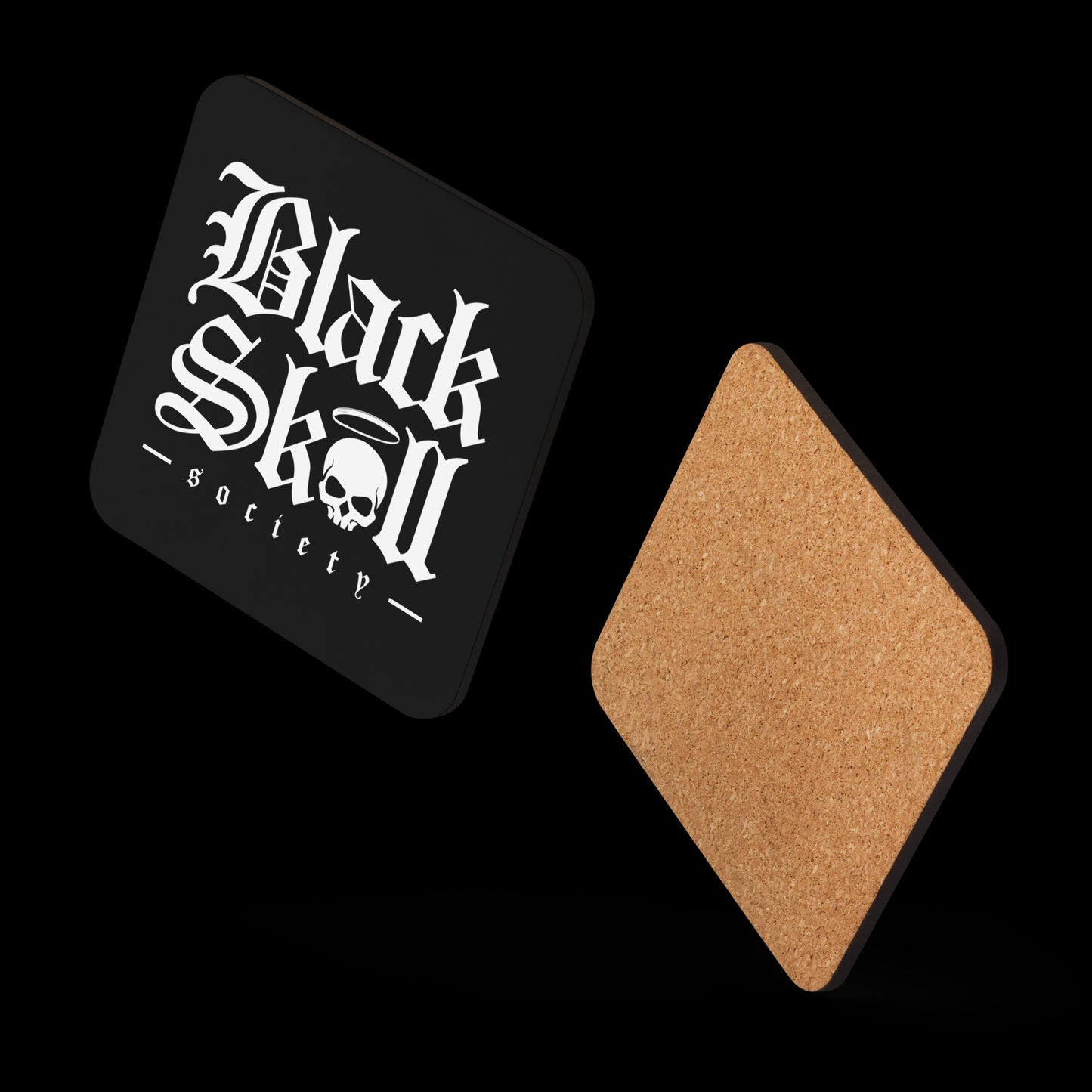 Black Skull Coaster