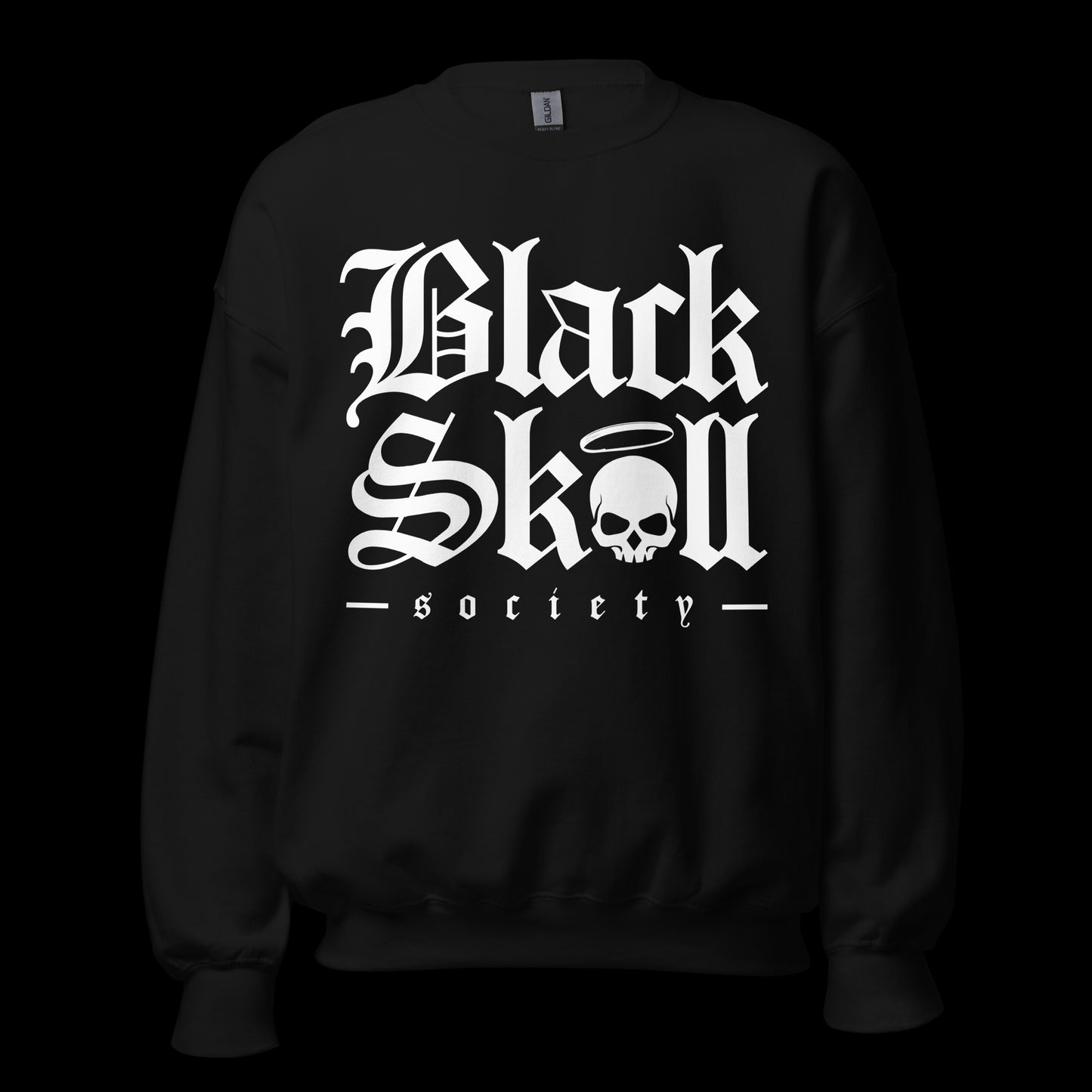 Black Skull Sweatshirt