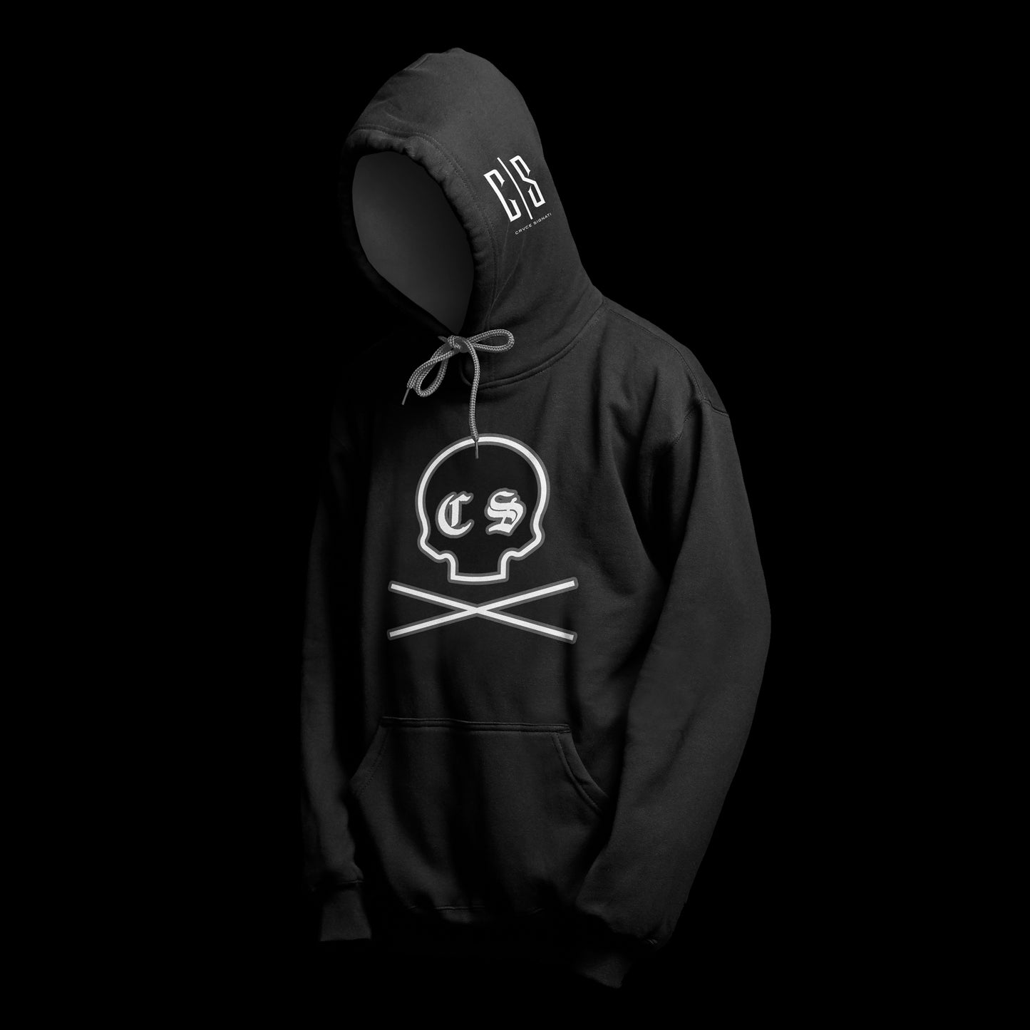 Sacred Bonez Hoodie by CRUCIFIX