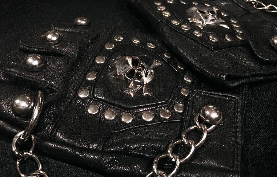 Blacked Out Tour Gloves by CRUCIFIX