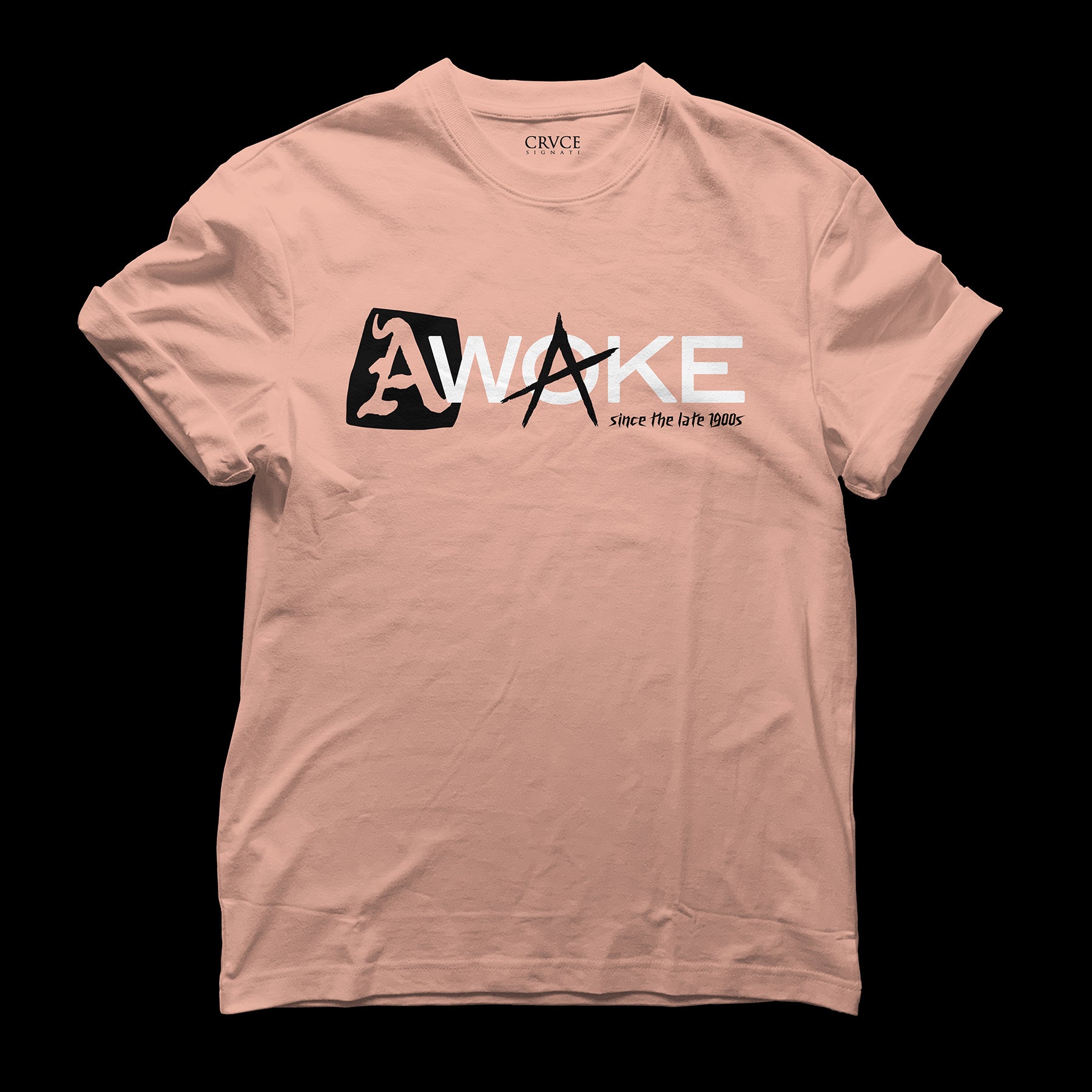 Been Awake Fitted Tee – Saint Cruce