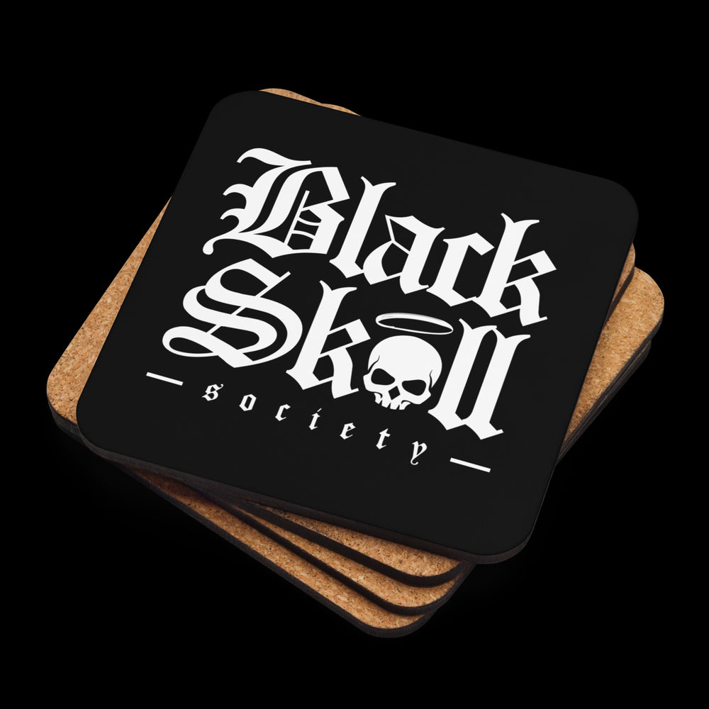 Black Skull Coaster