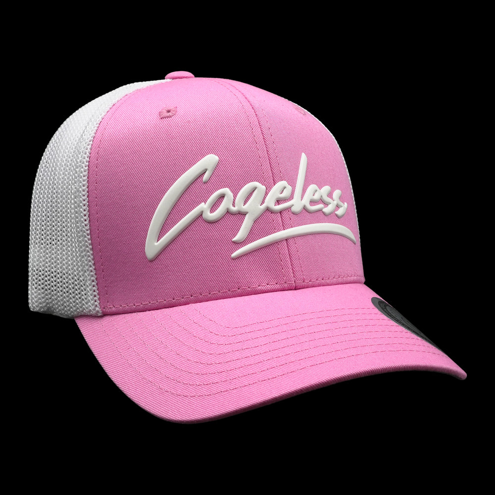 Cageless Pink Flexfit by CRUCIFIX