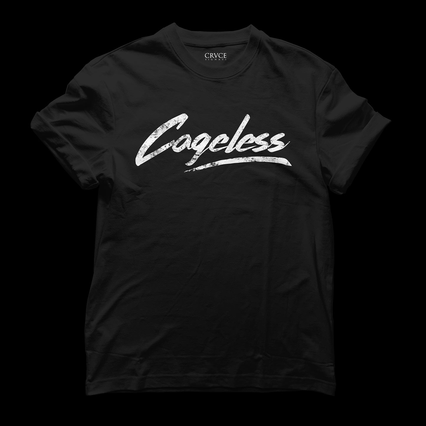 Cageless Tee by CRUCIFIX