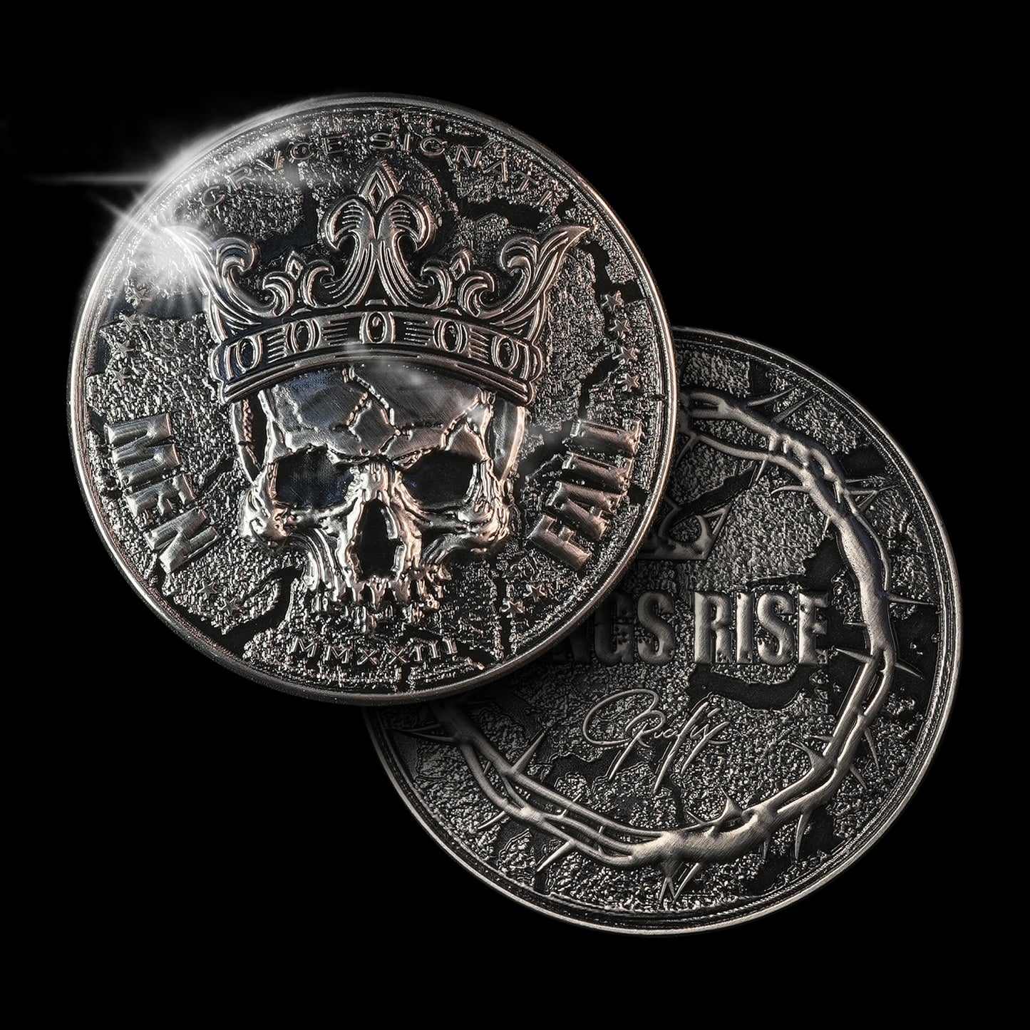 First Edition Collectors Coin by CRUCIFIX