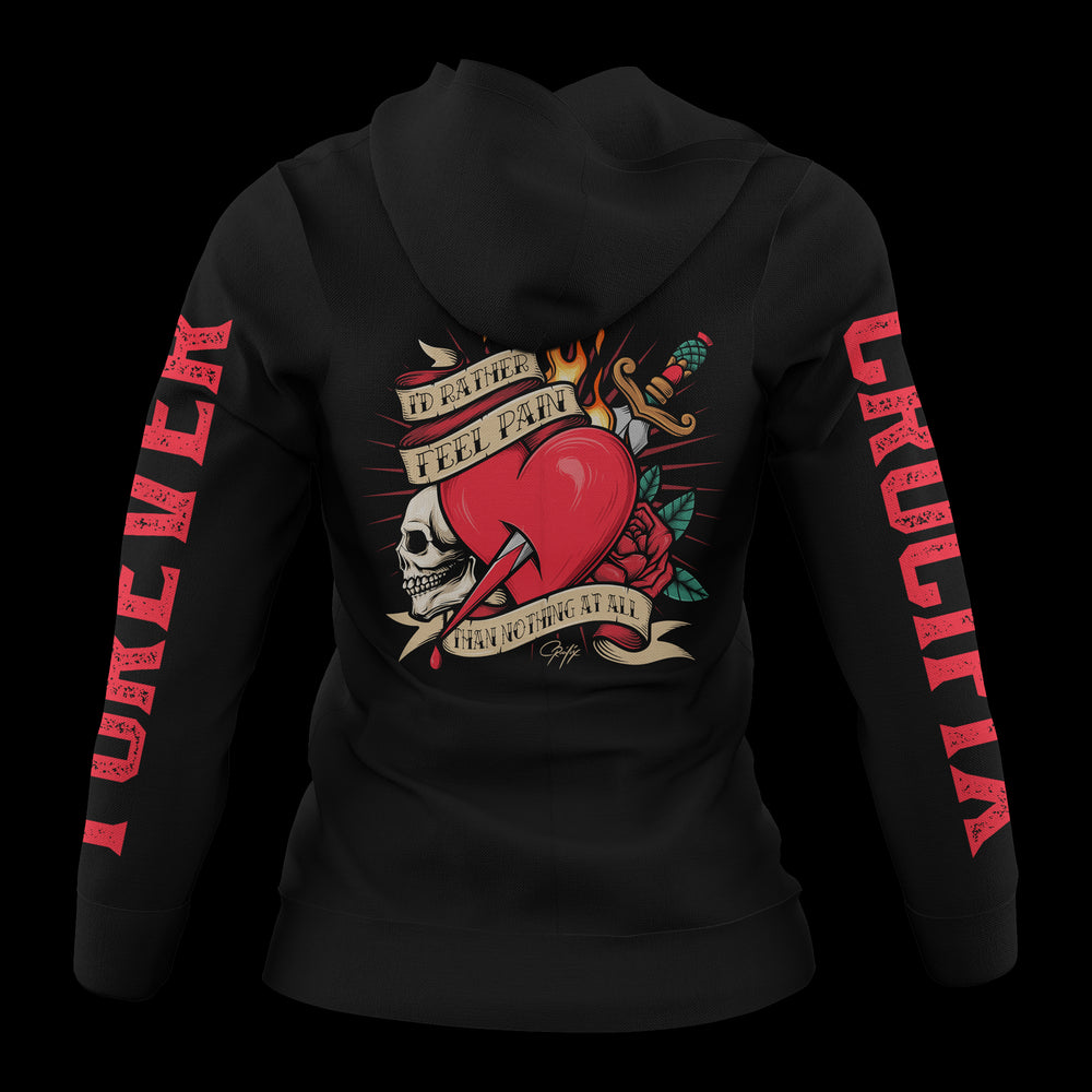 
                      
                        Dead Heart Zip Hoodie by CRUCIFIX
                      
                    