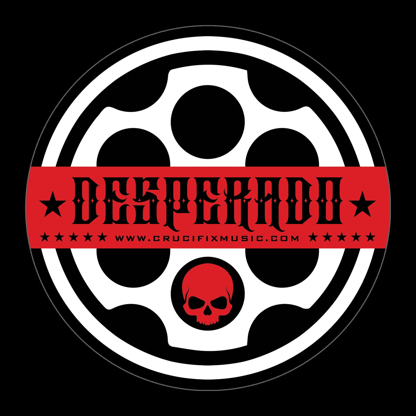 Desperado Sticker by CRUCIFIX