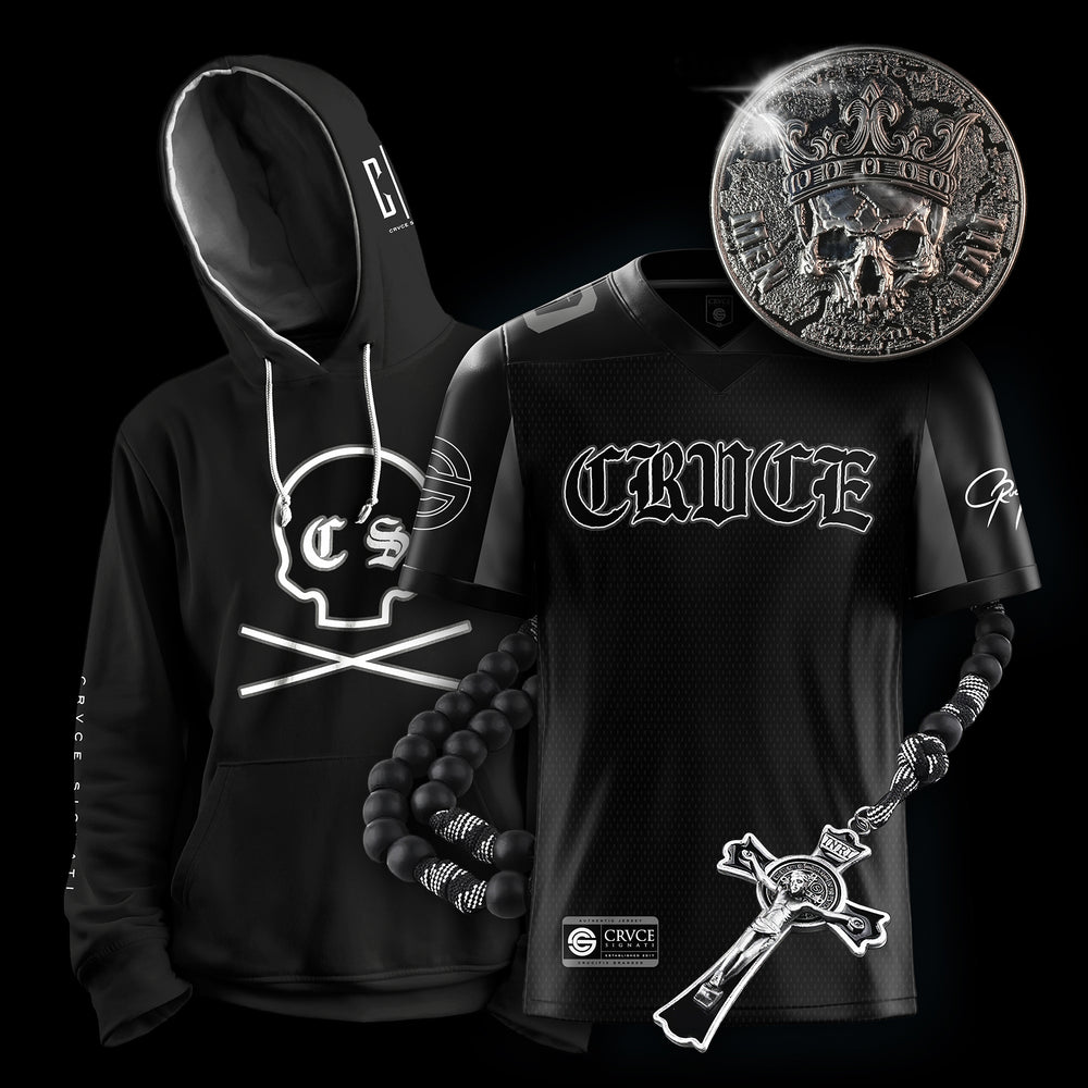 
                      
                        Sacred Bonez Hoodie by CRUCIFIX
                      
                    