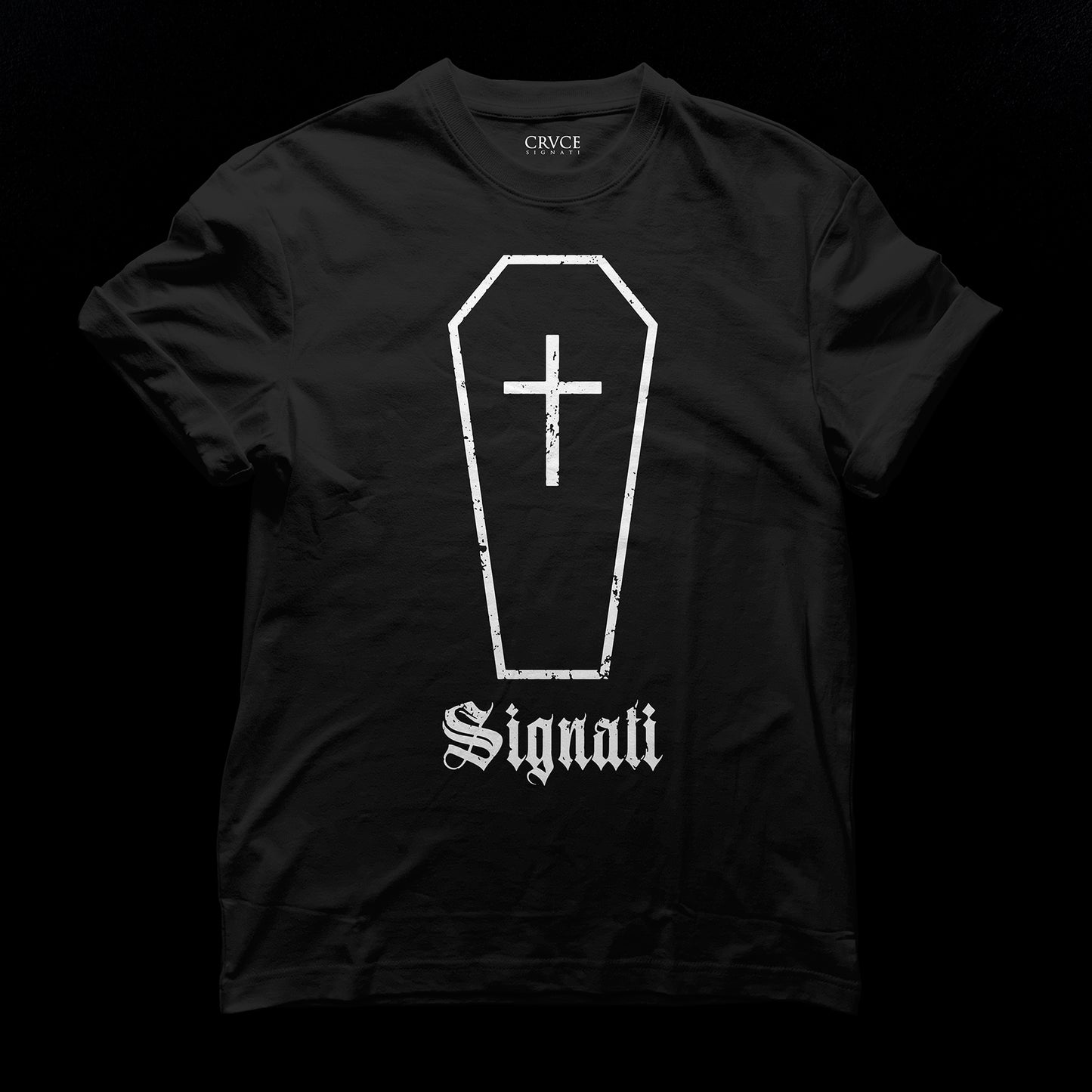 Coffin Tee by CRUCIFIX