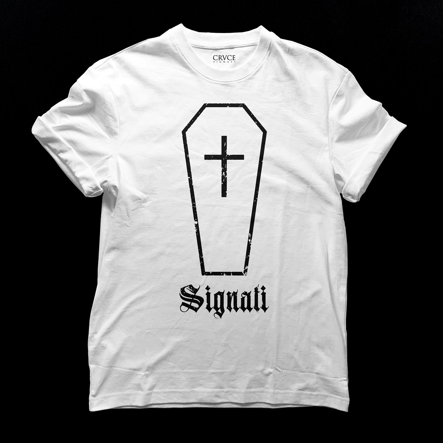 Coffin Tee by CRUCIFIX