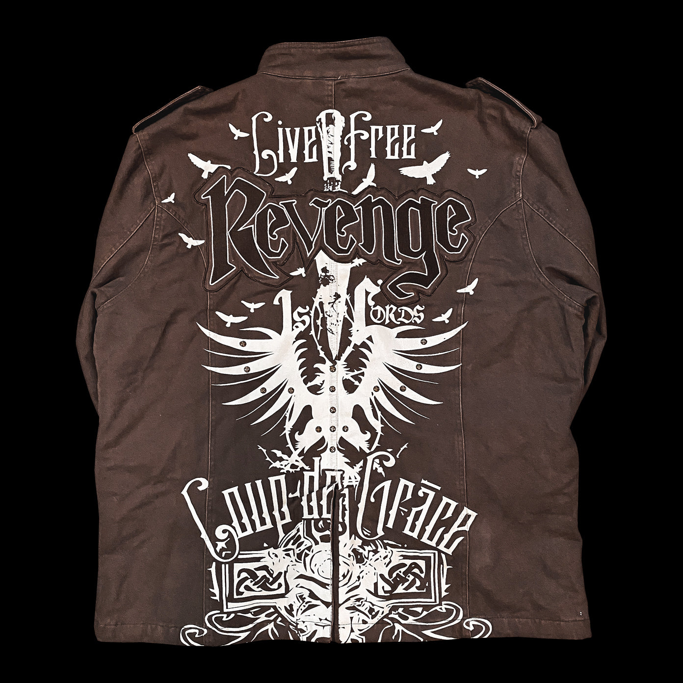 Revenge Coat by CRUCIFIX