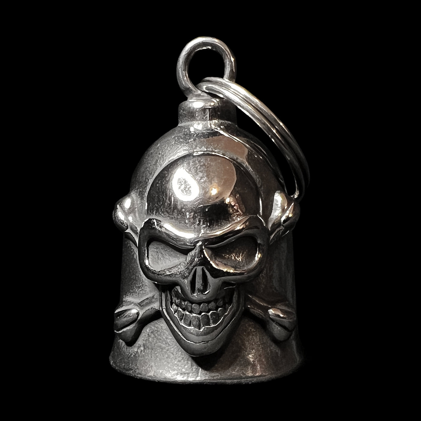 Skullie Biker Bell by CRUCIFIX